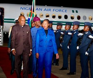 Shettima arrives in South Africa For G20 Summit