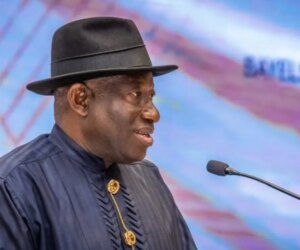 Coup d’etat: Ex-President Jonathan returns to Nigeria after being trapped in Guinea-Bissau (Video)