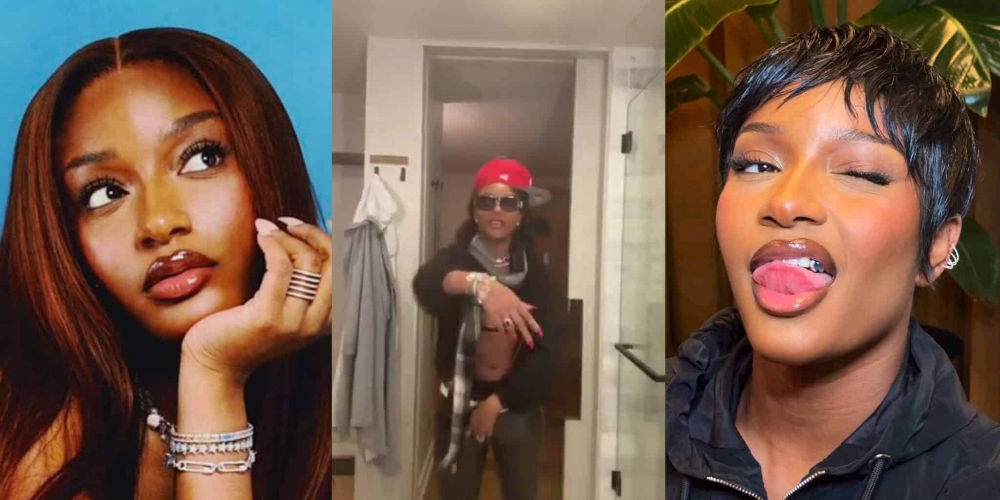 Ayra Starr dresses up as Rema for Halloween