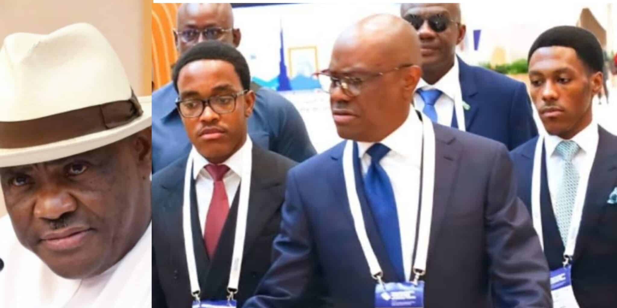 Wike defends official trip to UAE with his sons amid public criticism
