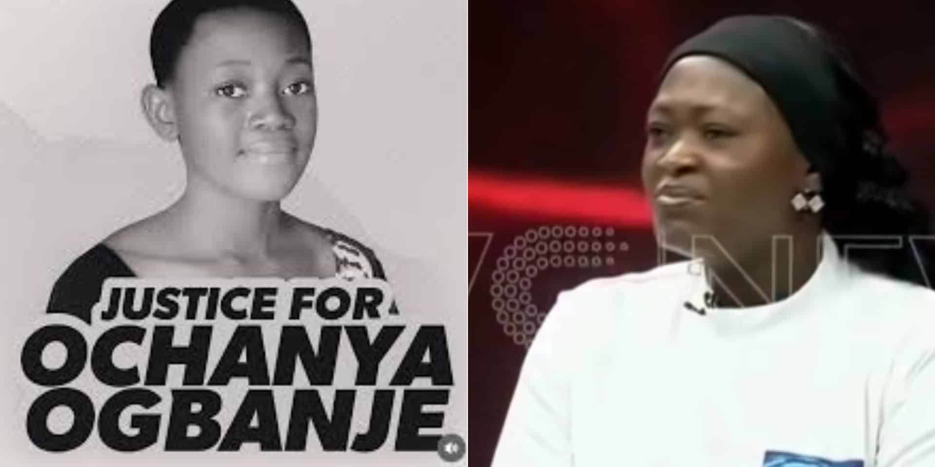 Late Ochanya Ogbanje’s sister speaks on family’s demand for justice 7 years after demise of their sister