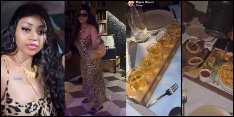 Backlash as Regina Daniels storms club amid marital crisis