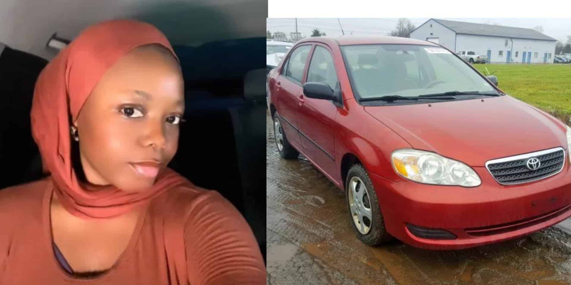 Lady roasts Corolla driver who tried to woo her