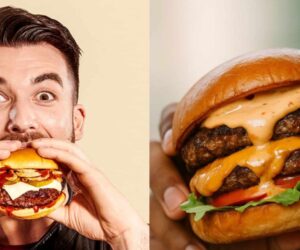 22 year old man critically ill after attempting to swallowing a whole burger without chewing it