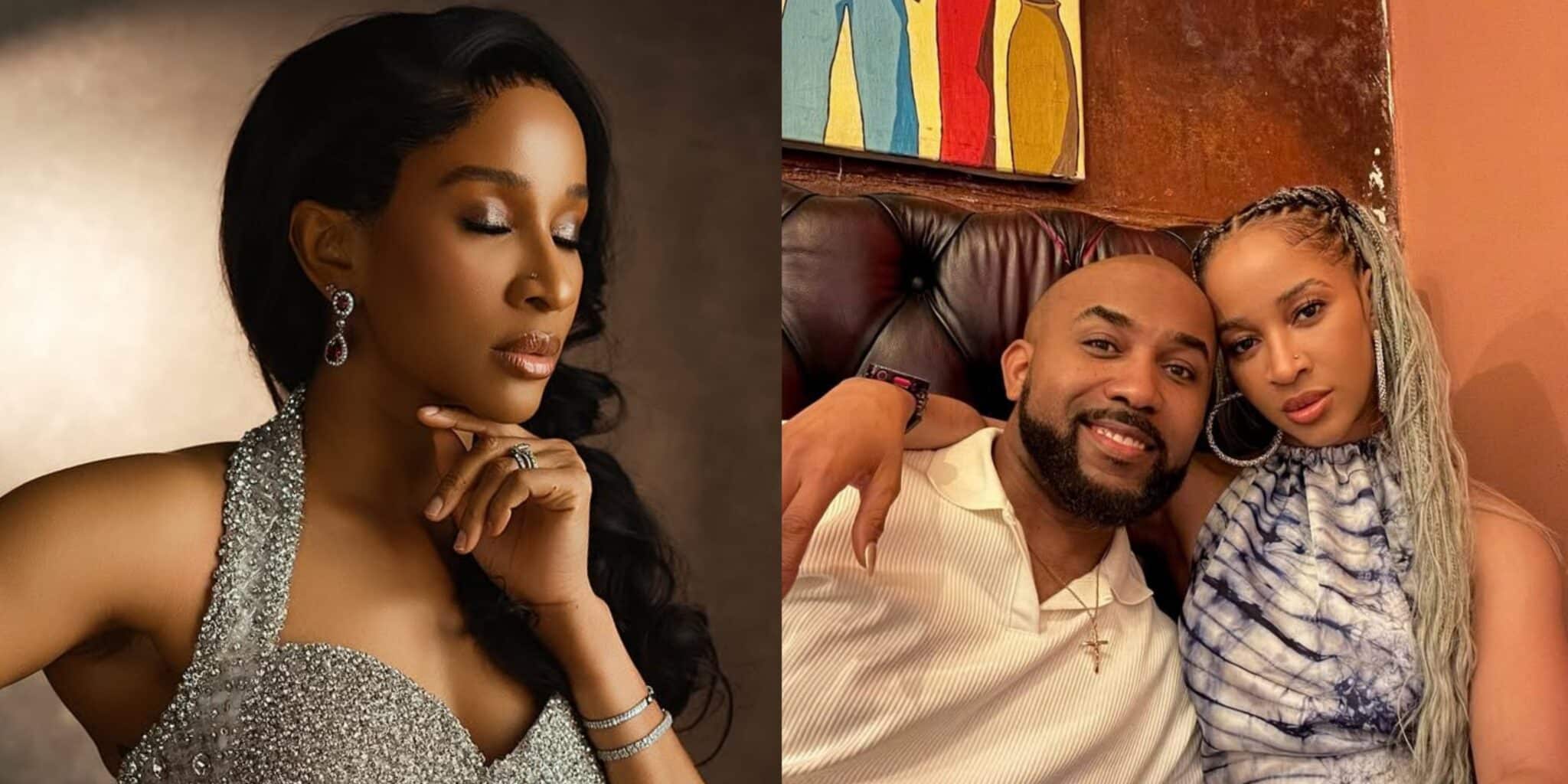 “Growing old with you is one of my favourite things to do” — Adesua Etomi to Banky W