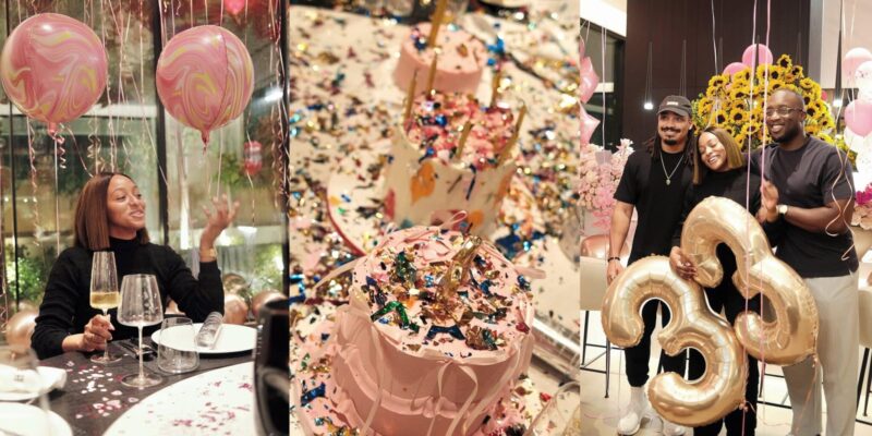 DJ Cuppy overwhelmed with gratitude as she shares photos from her private 33rd birthday celebration