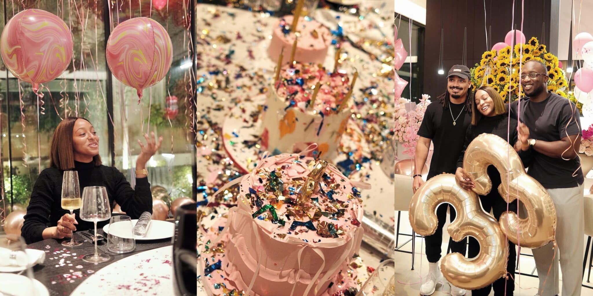 DJ Cuppy overwhelmed with gratitude as she shares photos from her private 33rd birthday celebration