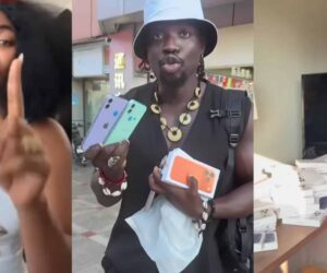 Lizzy accuses VeryDarkMan of hypocrisy, claims he now sells fake iPhones