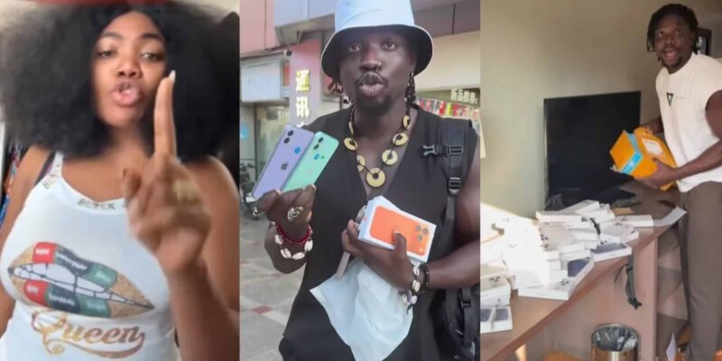 Lizzy accuses VeryDarkMan of hypocrisy, claims he now sells fake iPhones