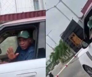 “I am not stupid” – Gateman refuses entrance to SUV owner without estate sticker