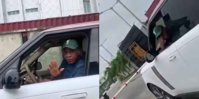 “I am not stupid” – Gateman refuses entrance to SUV owner without estate sticker