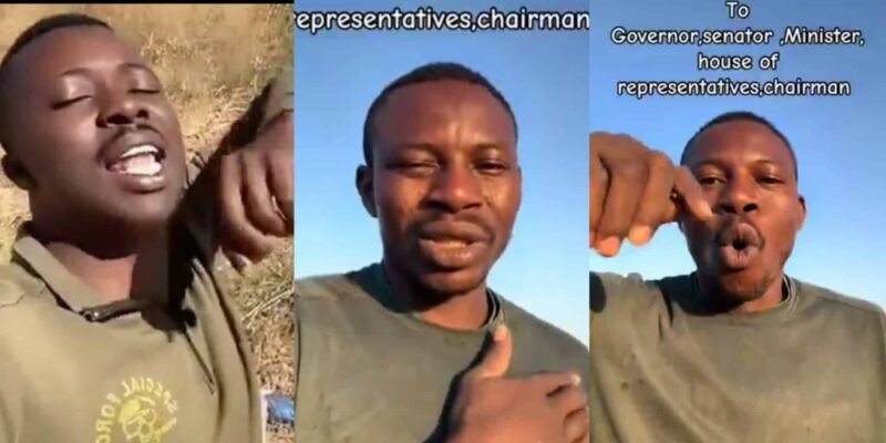 “We are tired of losing our soldiers to ambushes” — Nigerian soldier cries out