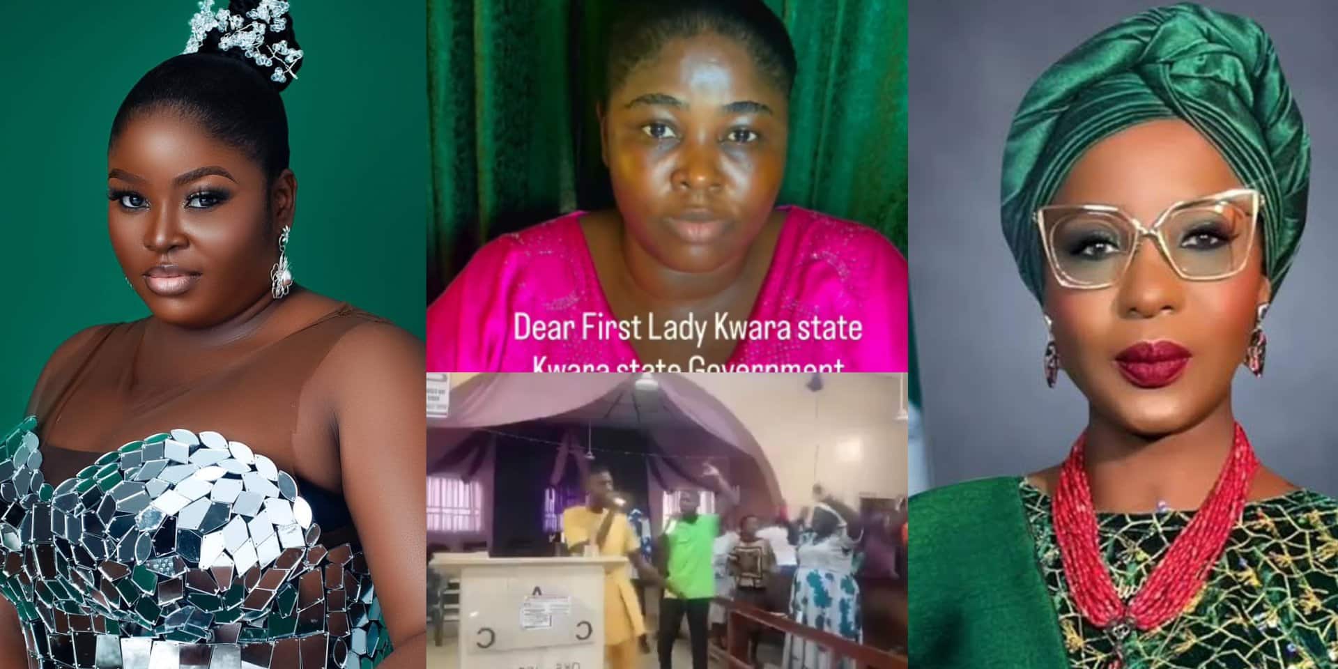 Actress Oluwabukola Awoyemi reveals four family members abducted in Kwara church attack, criticizes First Lady’s statement