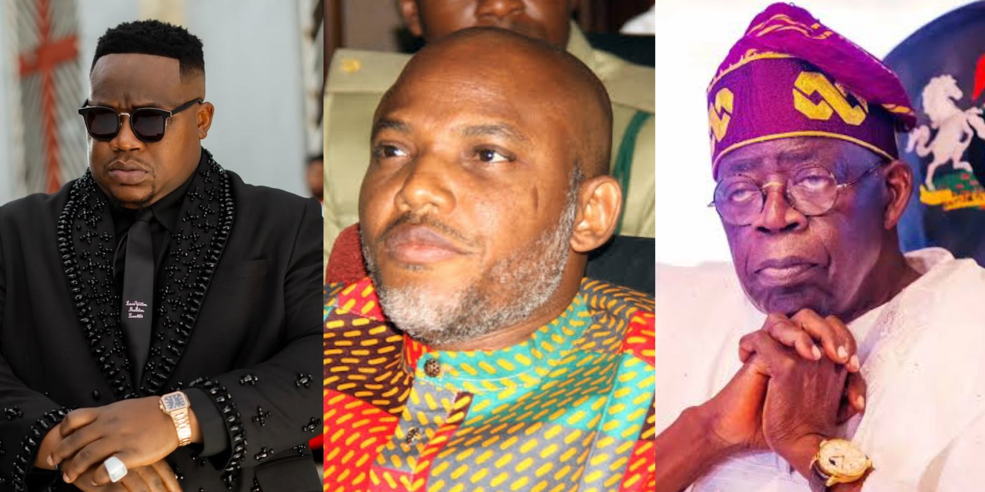 “You can’t get up to 10K votes in South East if Nnamdi Kanu remains jailed” – Cubana Chief Priest tells Tinubu