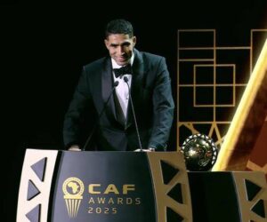 CAF Awards 2025: Morocco’s Achraf Hakimi Wins ‘African Ballon d’Or’