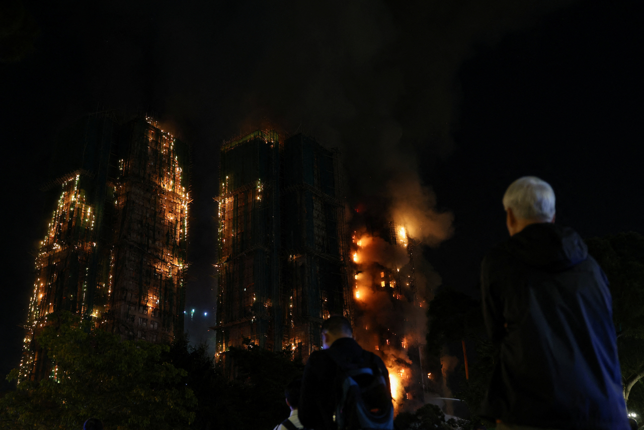 Hong Kong Tower Fire Kills 44 As Blaze Rages Into Second Day – Arise News