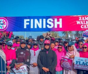 First Lady Leads Cancer Awareness Walk In Gusau