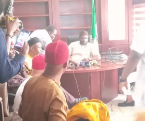 Happening now: Damagum, Ologunagba absent as new PDP acting chair Abdulrahman assumes office