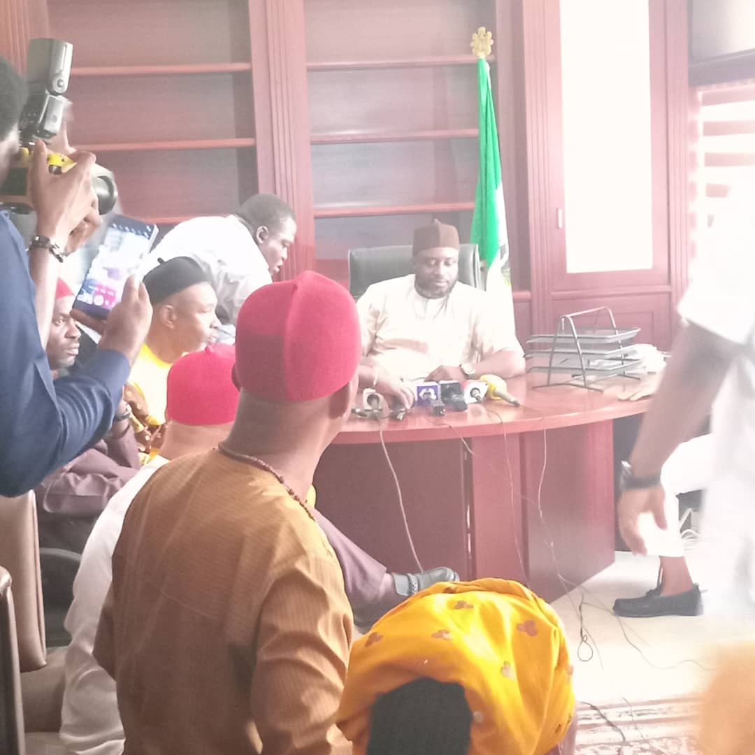 Happening now: Damagum, Ologunagba absent as new PDP acting chair Abdulrahman assumes office
