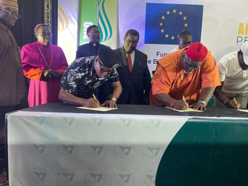 2025 Anambra governorship election: Candidates sign peace accord