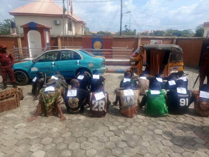 Amotekun Arrests 22 Illegal Immigrants, Other Suspects In Ondo