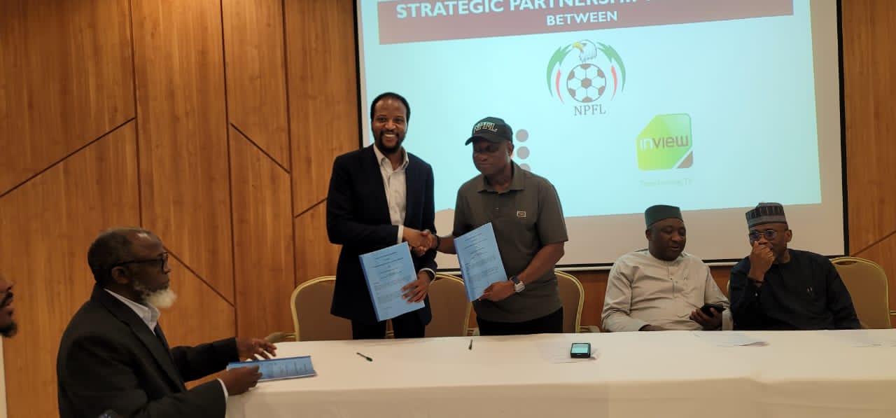 NPFL signs television broadcast deal with no financial details in players, others’ benefits