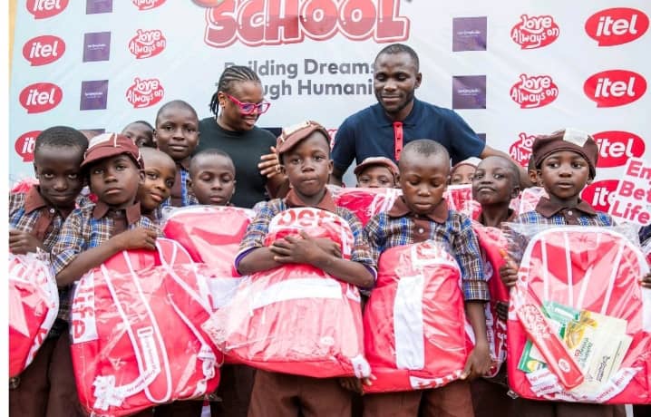 itel Empowers Over 600 Pupils In Ikorodu With ₦4m Back-to-School Donations