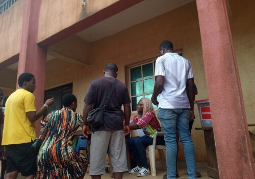 AnambraDecides2025 Governorship Election: APGA agent allegedly force INEC official to deliver Polling Unit in Soludo’s home town