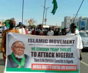 Shi’ite Sect Members Protest Against Trump’s Invasion Threat In Kano
