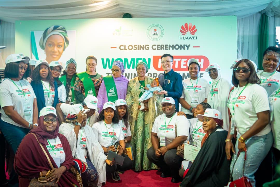 First lady, Huawei, urge women to lead Nigeria’s digital future