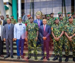 Governor Mbah applauds Nigerian Army’s renewed drive under General Waidi Shaibu