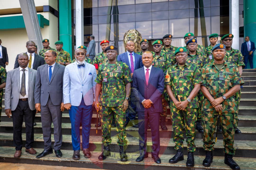 Governor Mbah applauds Nigerian Army’s renewed drive under General Waidi Shaibu
