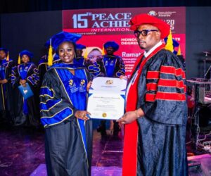 House Of Tutu Founder, Ramatu Shehu, Bags Honourary Doctorate Degree At Peace Achievers Award