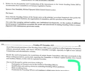 Uproar In Senate As Lawmakers Accuse Akpabio Of Secret Plot To Block Rival Senators From Contesting Presiding Offices