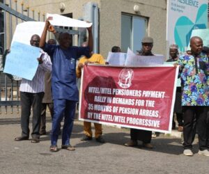 NITEL- MTEL pensioners protest 35 months of unpaid benefits