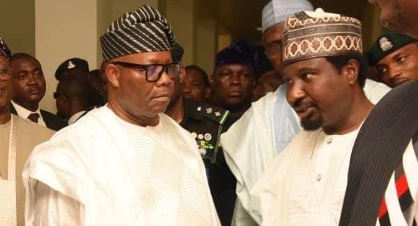 Akpabio leads Senators on condolence visit to late Ezea’s Family