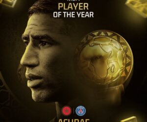 Official: Achraf Hakimi emerges 2025 African football of the year