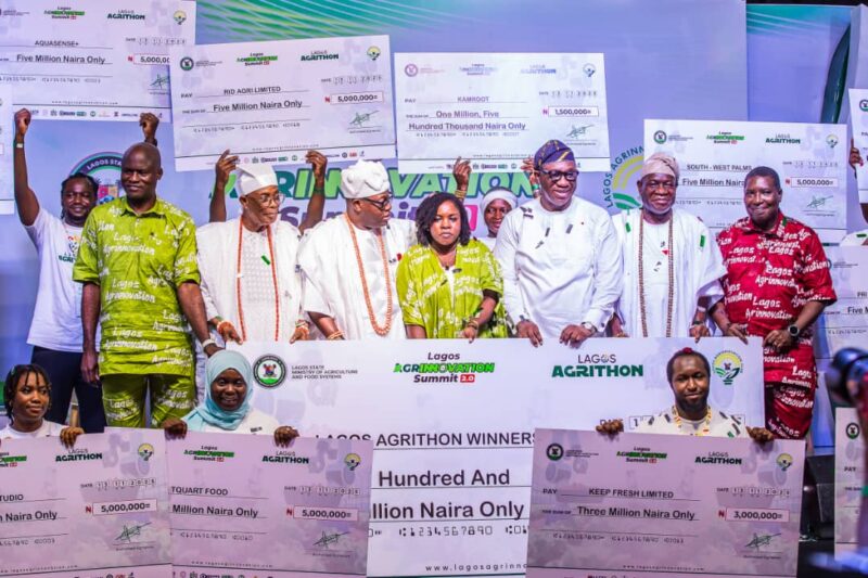 Lagos Splashes N150m To 2025 Agrithon Finalists