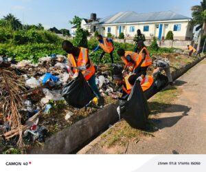 Benue youths take initiative to clear Makurdi’s illegal waste dumps