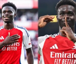 Saka proud of Nigerian heritage as Arsenal star reflects on his roots