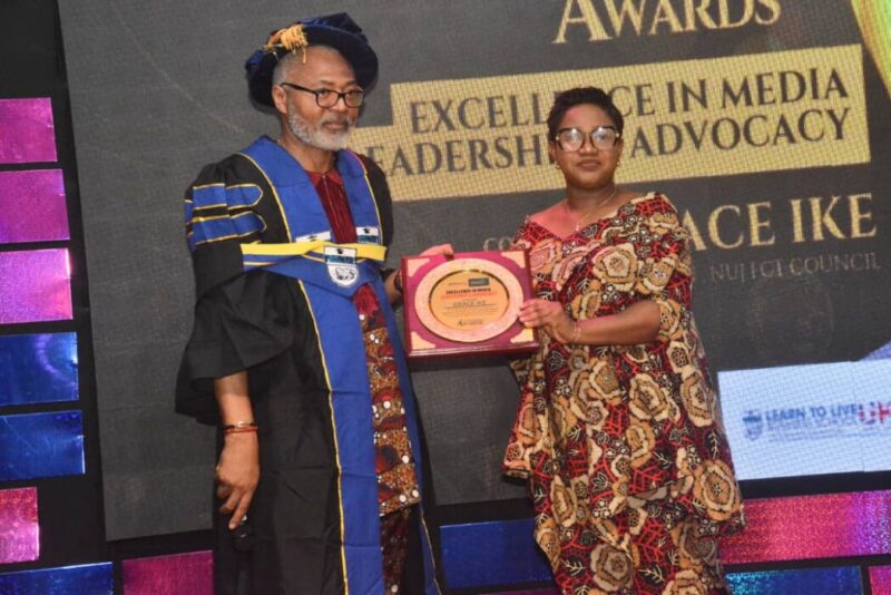 NUJ FCT Chair, Grace Ike, Honoured With ‘Excellence In Media Leadership & Advocacy’ Award