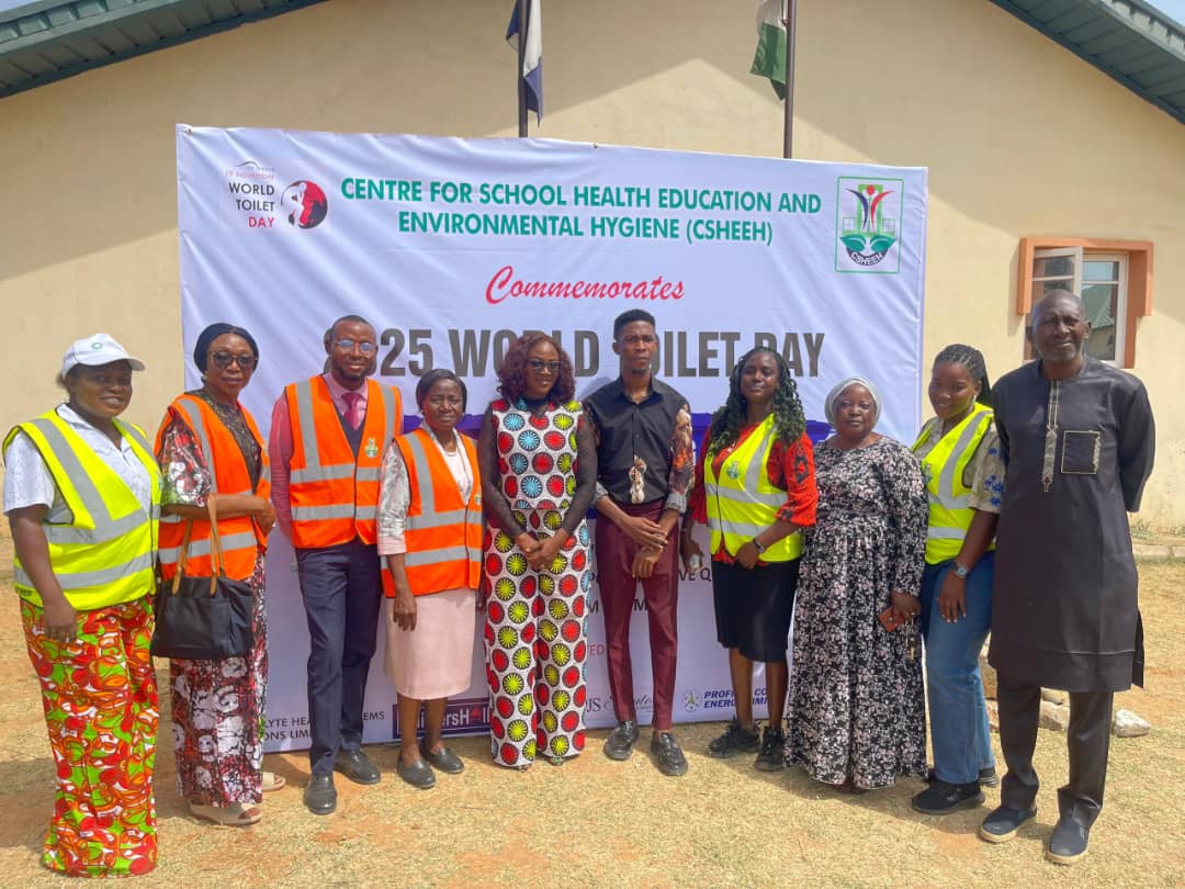 Abuja: CSHEEH Donates Modern Toilet Facility As Model School Marks World Toilet Day