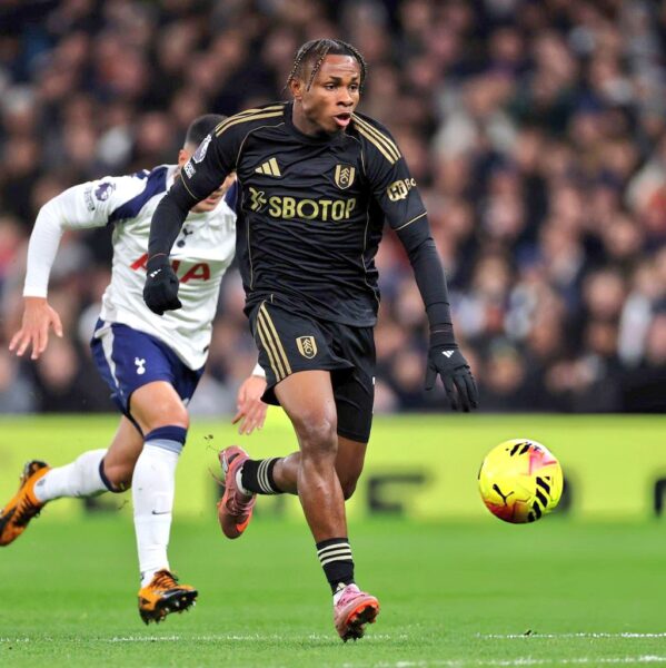 Chukwueze Wins MOTM In Fulham’s Win Over Tottenham