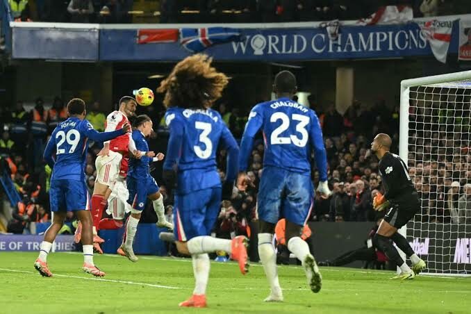 10-man Chelsea Hold Arsenal To 1-1 Draw At Stamford Bridge