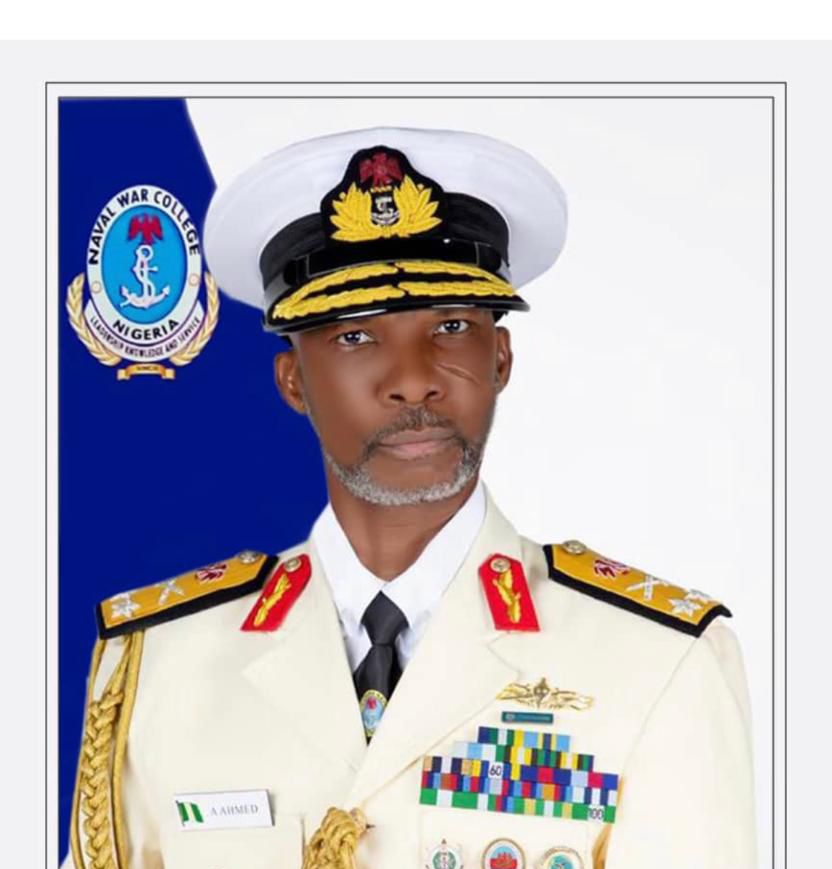 Chevening scholar, Rear Admiral Abdullahi Ahmed appointed 22nd commandant of National Defence College