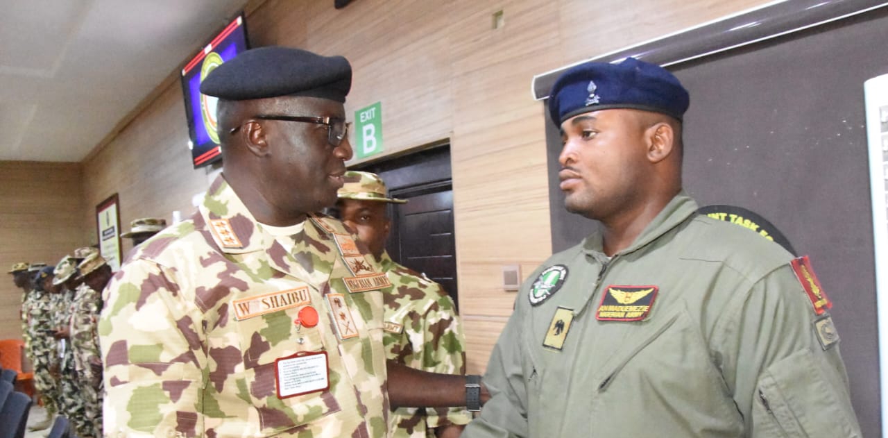 Again, COAS visits Maiduguri,  charges troops to sustain vigilance, aggressive posture