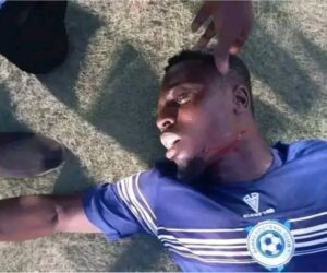 Katsina United fans sl!t rival player’s throat after his team mate scored equalising goal in NPFL match
