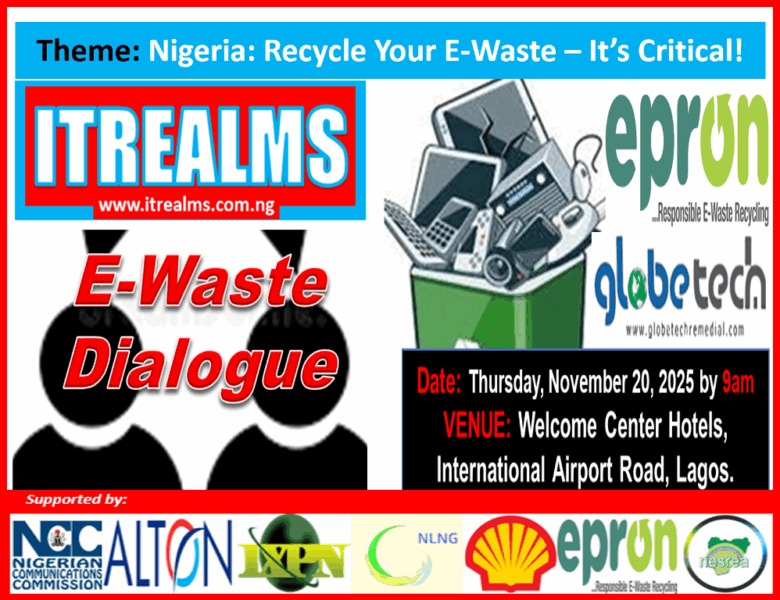 ITREALMS, EPRON Partner Globetech for Day-Long E-Waste Collection Drive Ahead of Dialogue 2025 | Tech | Business