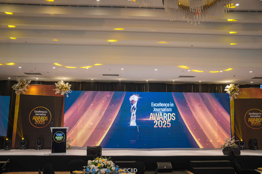 CJID celebrates journalists in second edition of Excellence in Journalism Awards 2025