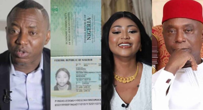 Sowore releases fresh evidence, challenges Ned Nwoko’s claim on Regina Daniels’ age